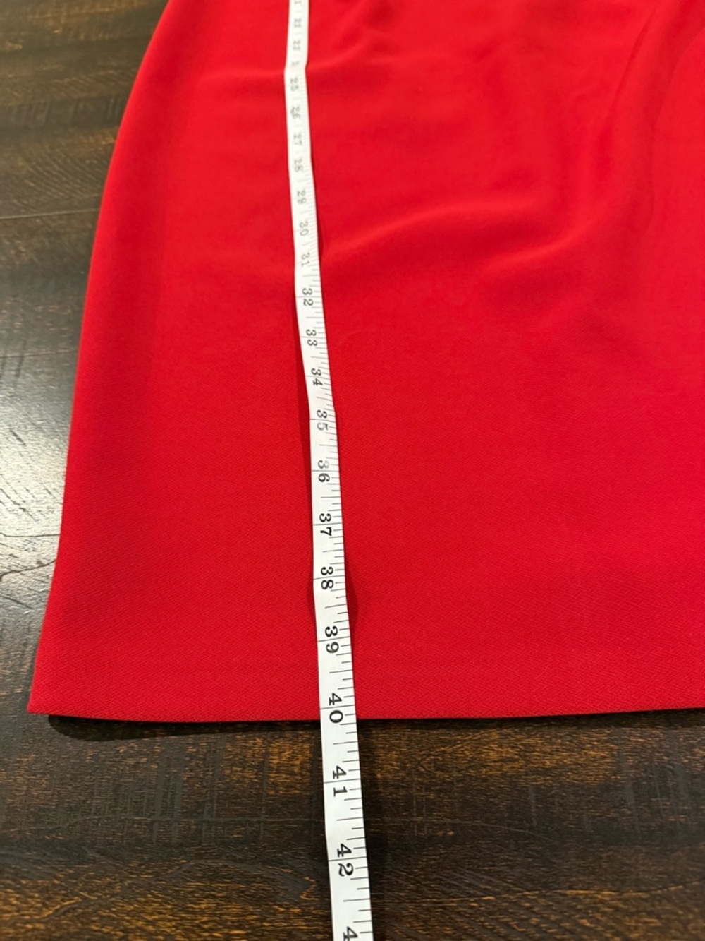 Just Taylor Red Sheath Dress Size 10 Sleeveless Career Work Cocktail Classic - Picture 11 of 13